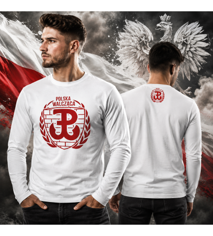 LONGSLEEVE PATRIOTYCZNY  POLSKA WALCZĄCA PW